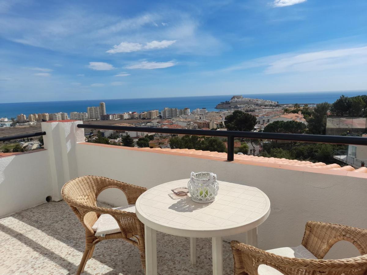 Apartamentos Panoramica Peniscola Luaran gambar